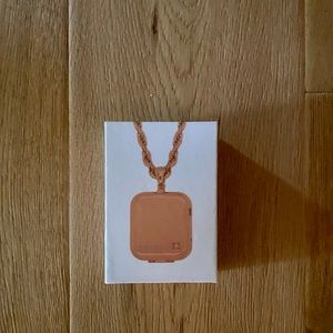 Vobara Rose Gold Pendant Case for Apple Watch